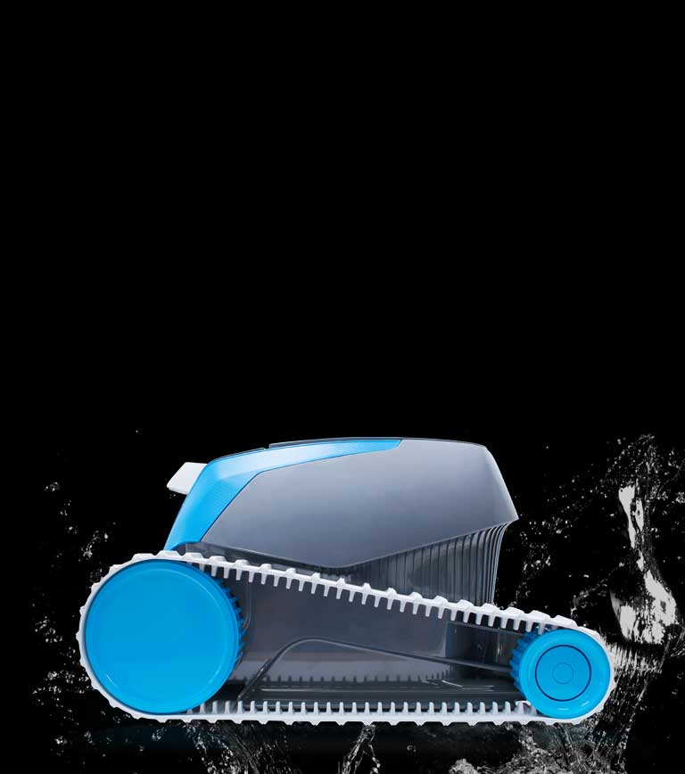 Above ground robotic pool cleaner