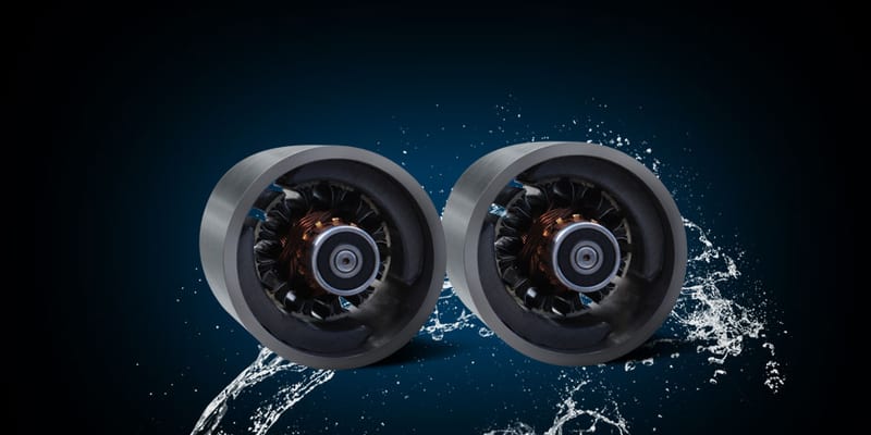 Dolphin Escape dual DC motors